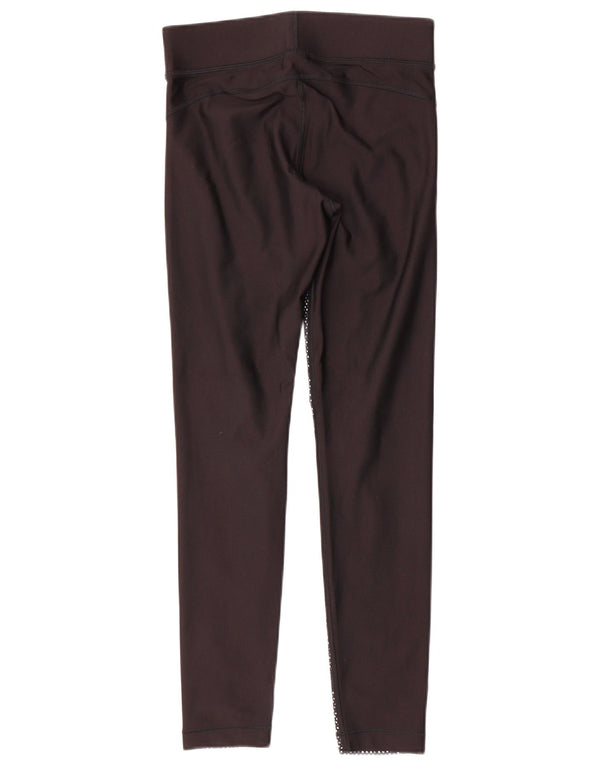 Женские леггинсы Under Armour Heat Gear UK 14, средний черный полиэстер