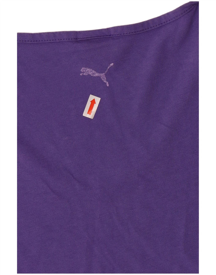 Женская футболка с рисунком PUMA Top UK 14 Medium Purple