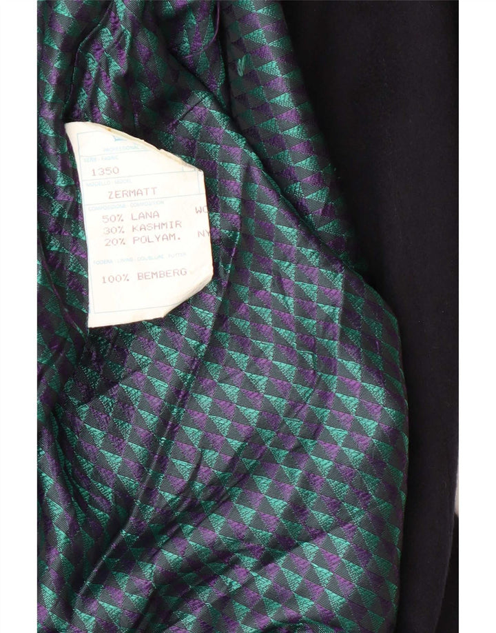 Мужское пальто Micheli IT 48 Medium Navy Blue Wool