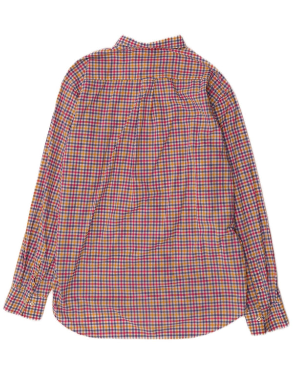 Мужская рубашка стандартного кроя Gant, размер 45/46, 18, 2XL, разноцветный хлопок в мелкую клетку
