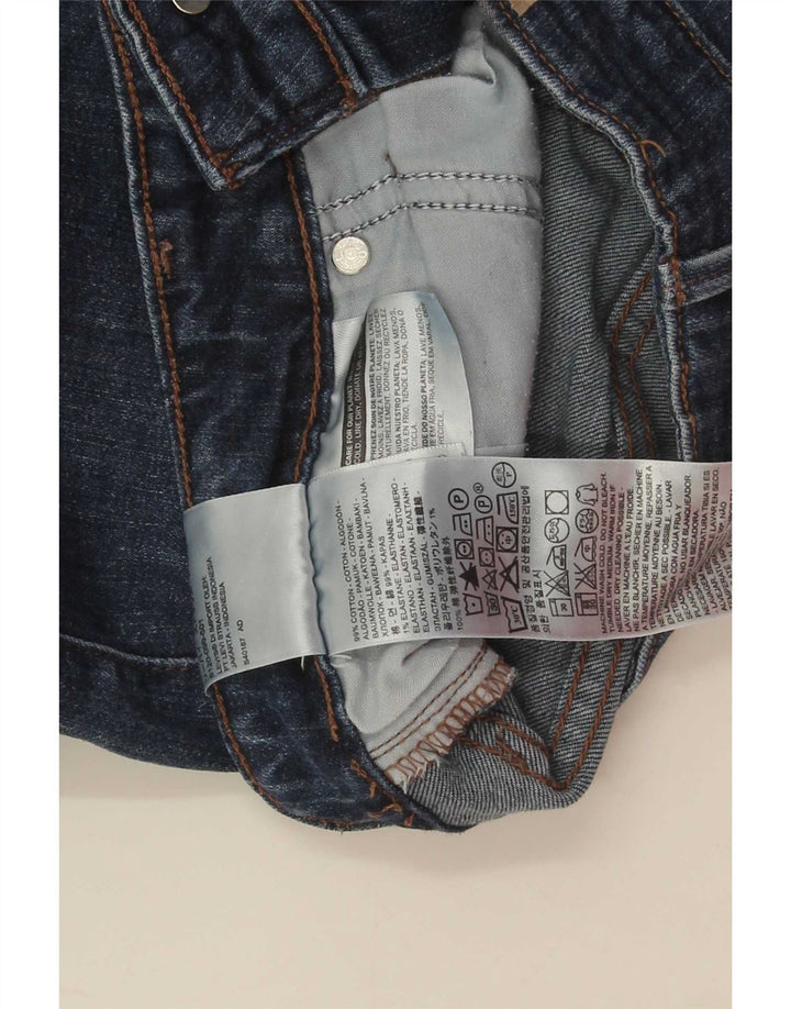 Женские узкие джинсы Levi's W29 L30 синие, хлопок