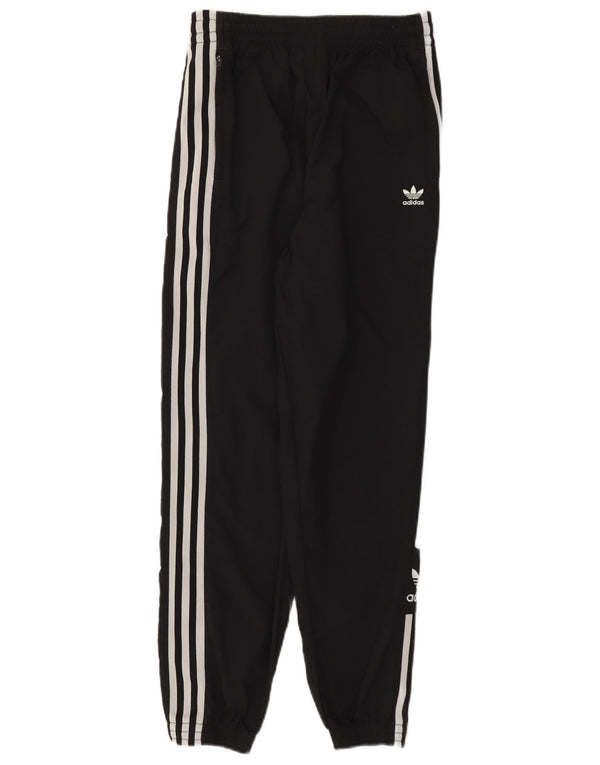 Женские спортивные брюки Adidas Joggers UK 10, маленькие черные из полиамида