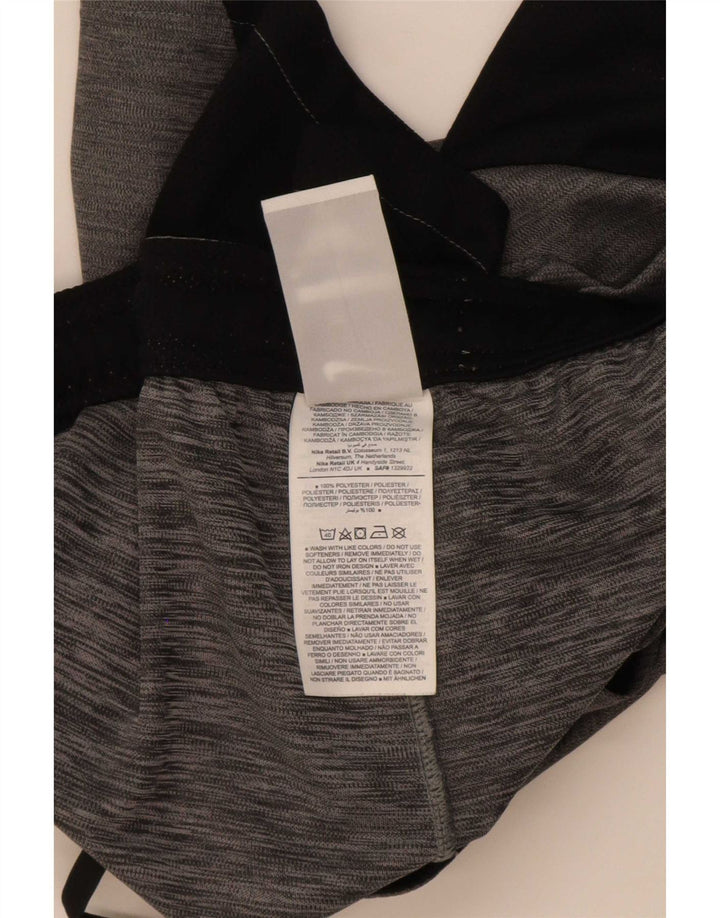 Мужские спортивные шорты Nike Dri Fit Slim из полиэстера среднего серого цвета