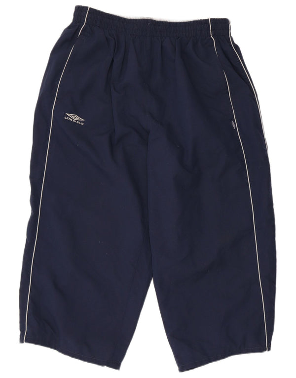 Umbro Мужские спортивные брюки-капри XL темно-синие из полиэстера