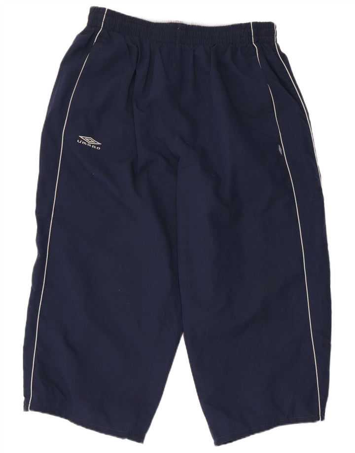 Umbro Мужские спортивные брюки-капри XL темно-синие из полиэстера