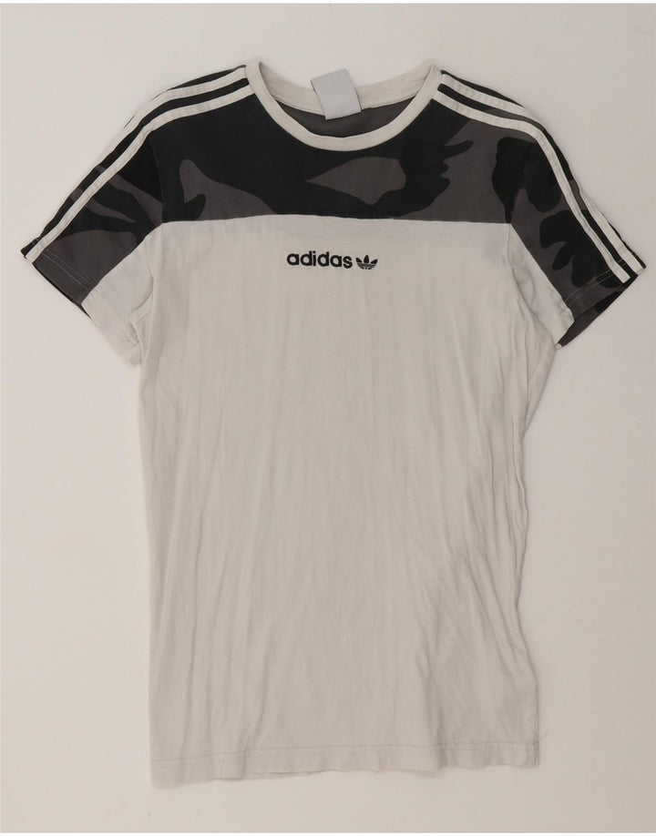 Мужская футболка Adidas Top Small White Camouflage Cotton