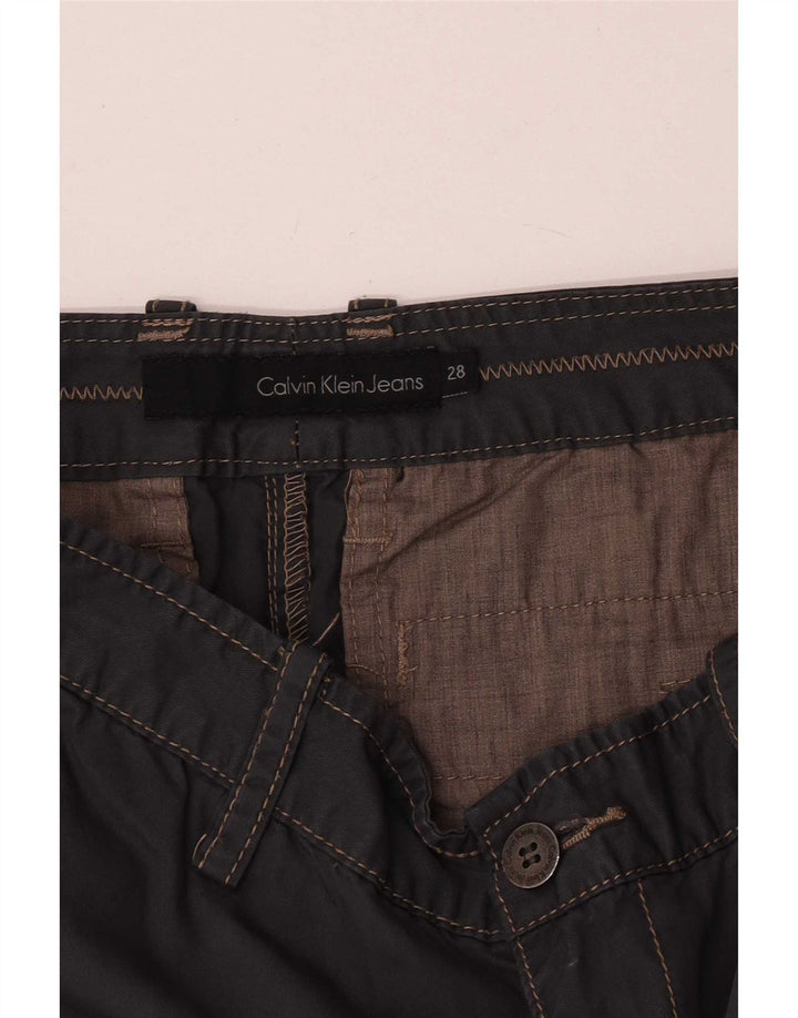 Женские прямые брюки чинос Calvin Klein W28 L29 серые