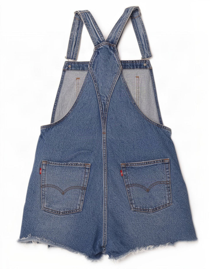 Женские джинсовые шорты Levi's, средний размер W32, синий хлопок