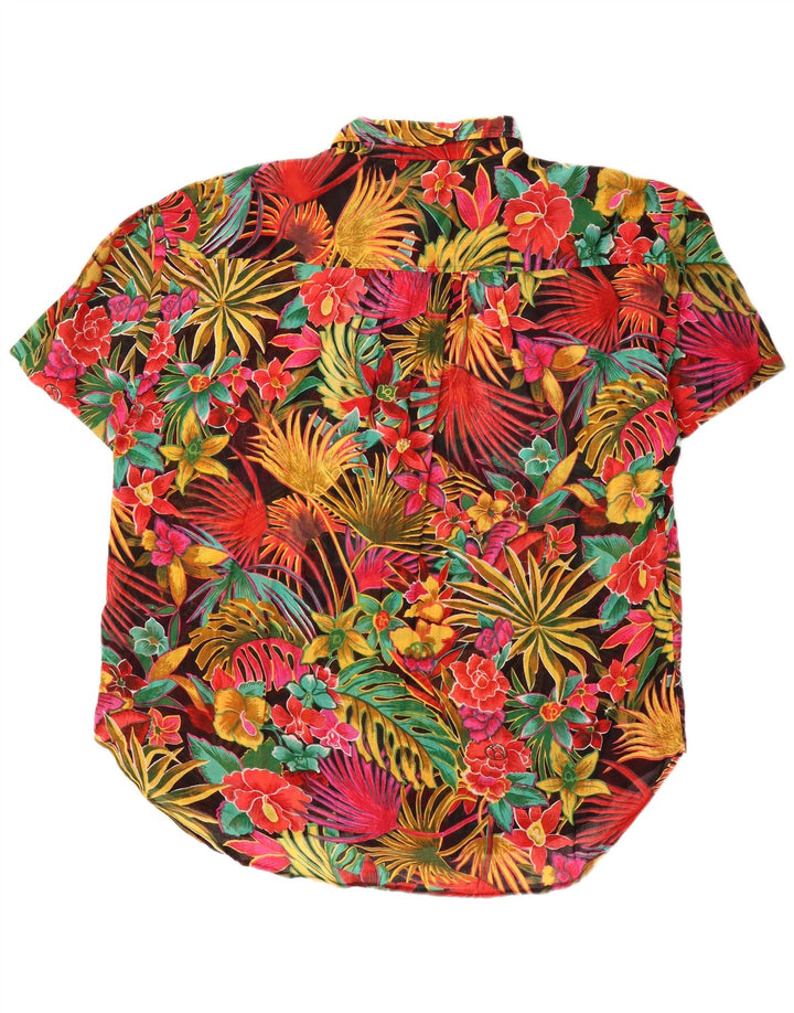 GITANO Womens Oversized Shirt Dress EU 42 Large Multicoloured Tropical