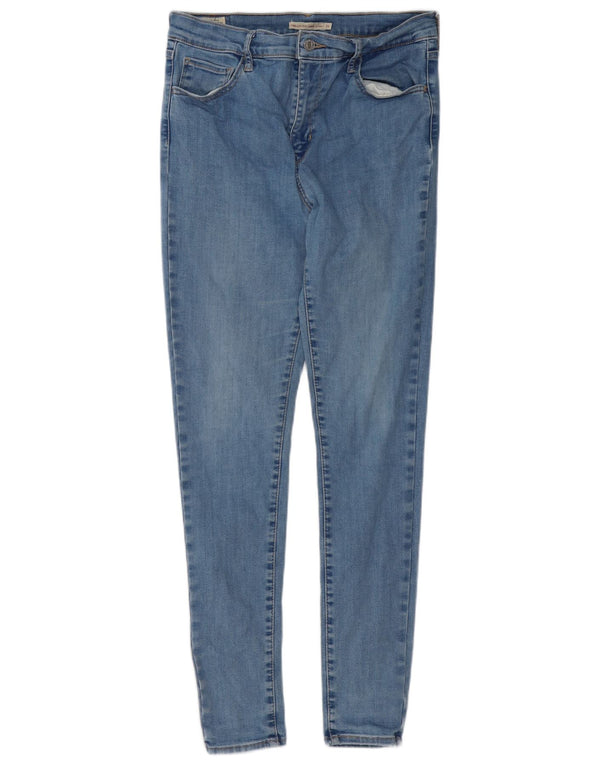 Женские джинсы суперскинни Levi's 720 с высокой посадкой W31 L32 синие из лиоцелла