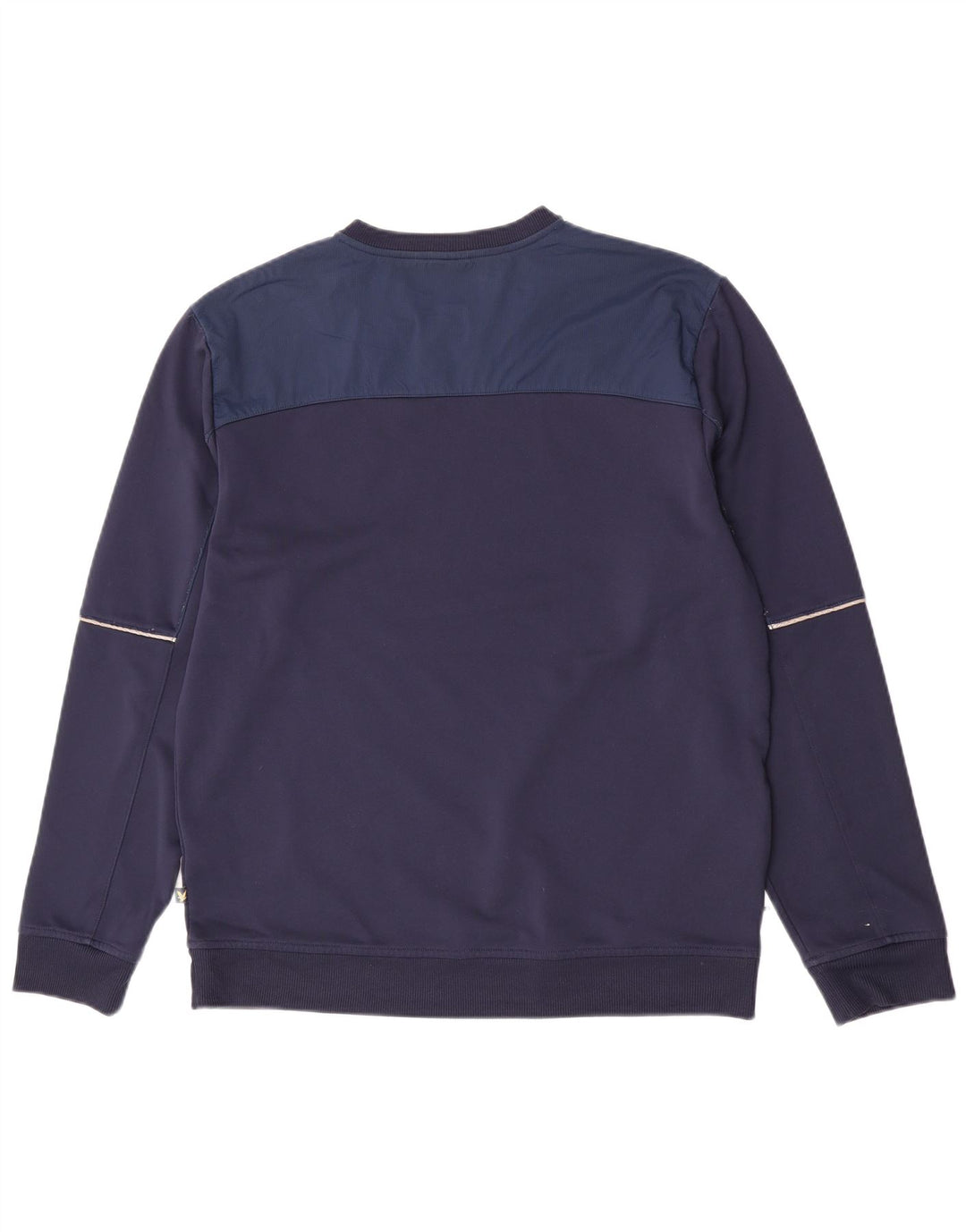 Мужской свитер Lyle & Scott, большой темно-синий полиэстер