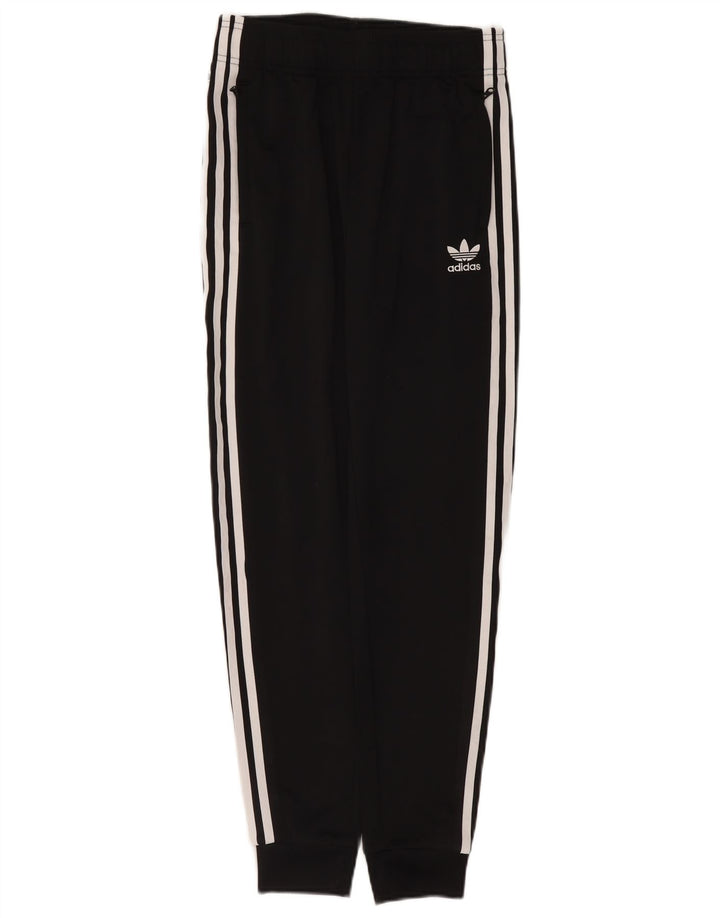 Спортивный костюм Adidas для мальчиков, брюки для бега, 13-14 лет, черный полиэстер