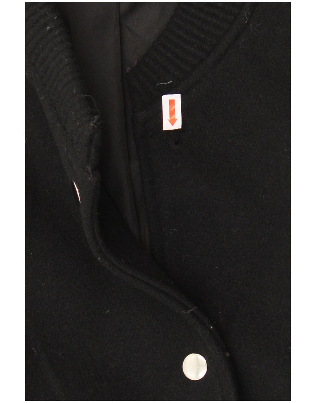 Женская укороченная куртка-бомбер оверсайз ZARA UK 10, маленький черный полиэстер