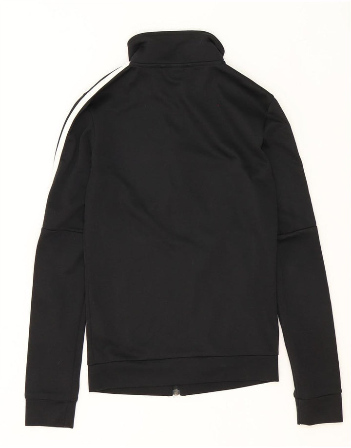 Женская спортивная куртка Adidas UK 0/2 2XS Черный полиэстер