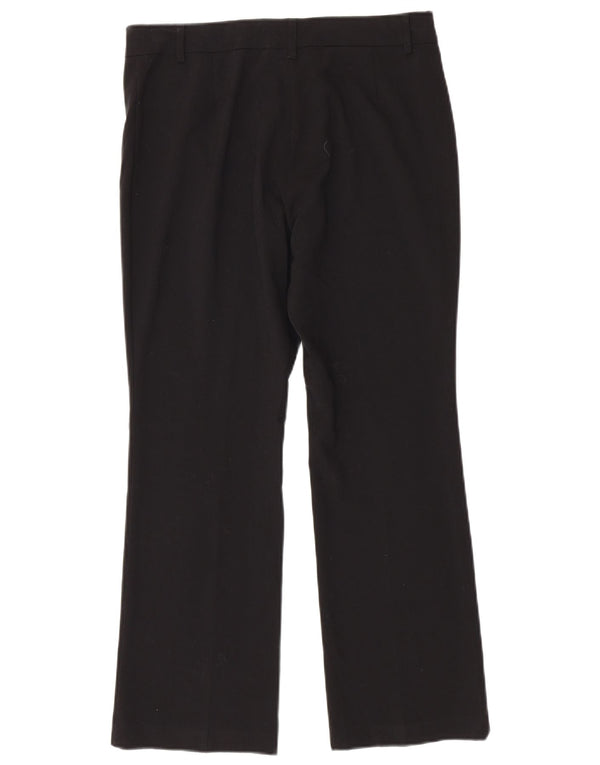 Женские повседневные брюки Marks & Spencer Bootcut UK 12 Medium W32 L28, черные