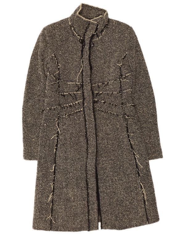 Женское пальто MAX & CO. UK 8, маленькое черное из полиэстера