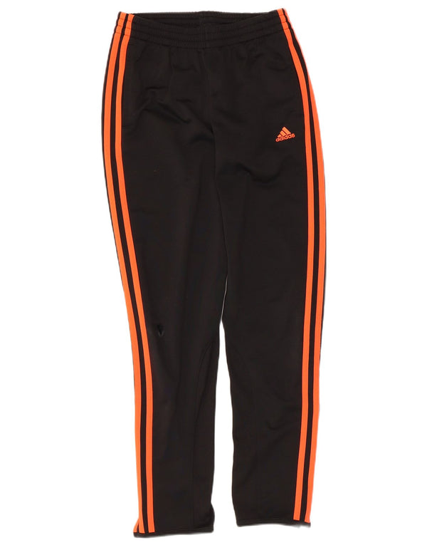 Спортивные брюки Adidas для мальчиков 11-12 лет, черный полиэстер