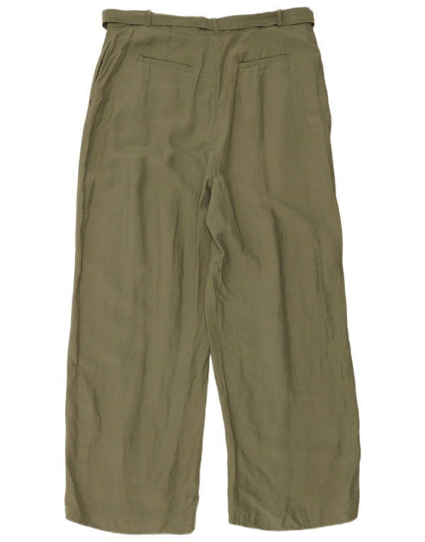 Женские повседневные брюки Phase Eight UK 16, большие W34 L29, хаки, вискоза