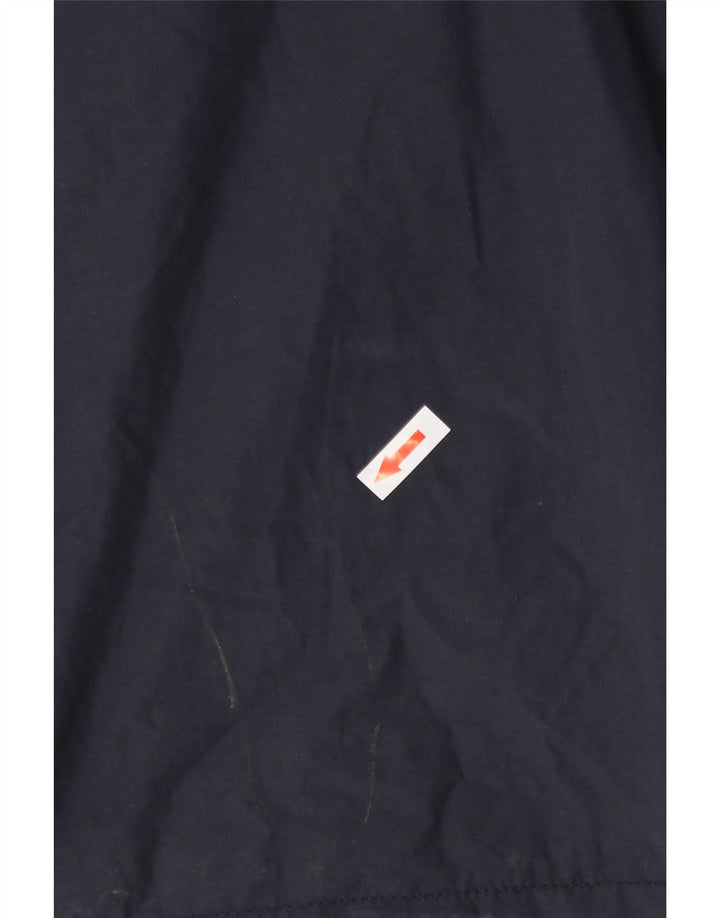 Женский плащ Joules Sherpa с капюшоном UK 12, средний темно-синий, хлопок