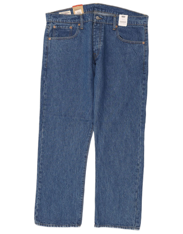Мужские прямые джинсы Levi's 501 W38 L30 синие, хлопок