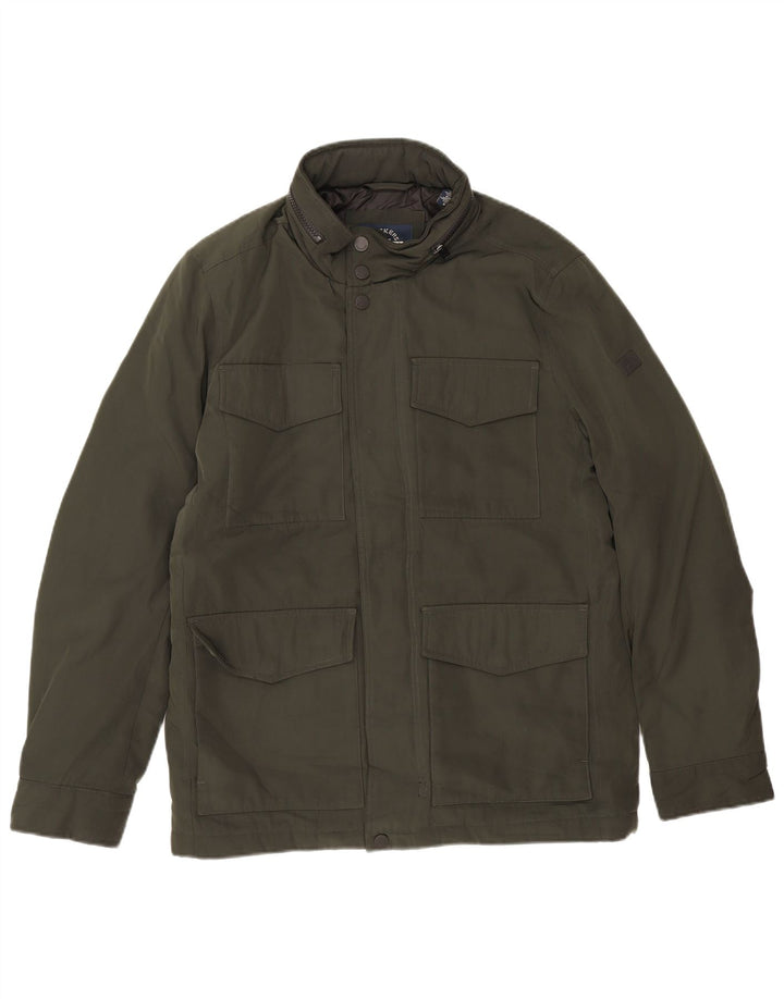 Мужская ветровка Dockers UK 36, маленькая зеленая полиэстер