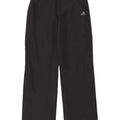 Женские прямые брюки Adidas UK 12 Medium W30 L31, черные, полиэстер