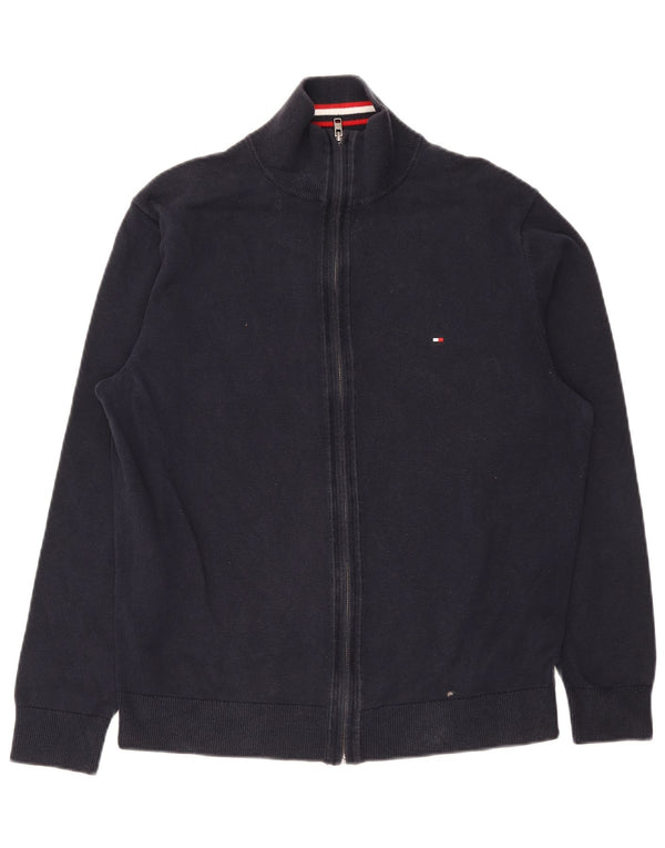 Мужской кардиган Tommy Hilfiger 2XL, темно-синий, хлопок