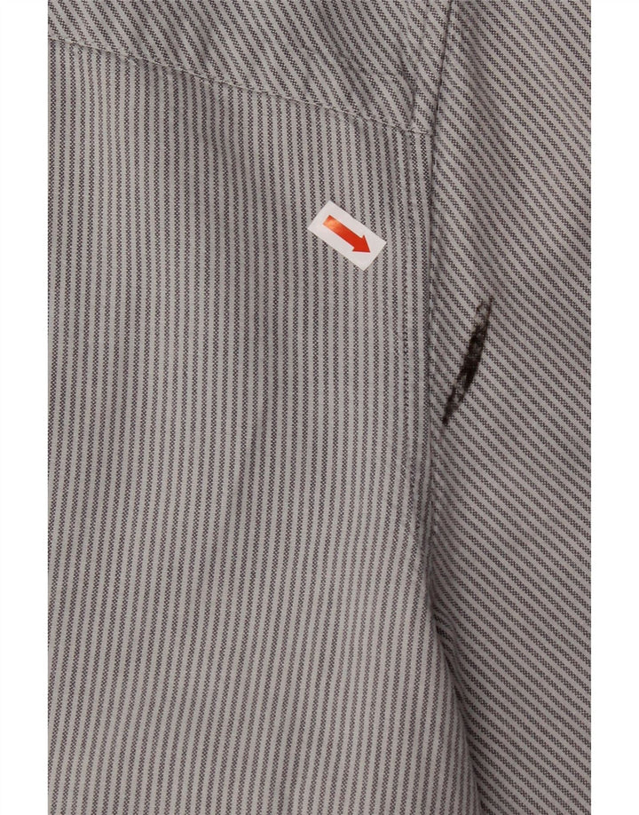 Мужская рубашка LYLE & SCOTT 2XL, синяя хлопковая полоска