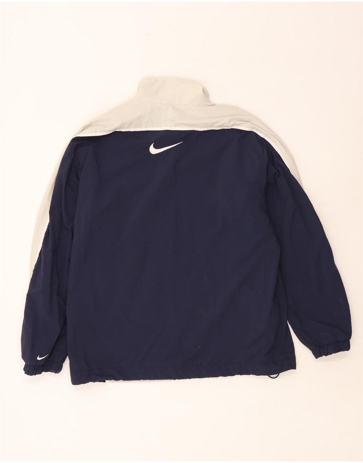 Мужской спортивный костюм Nike Top Jacket UK 36/38, маленький серый полиэстер с цветными блоками