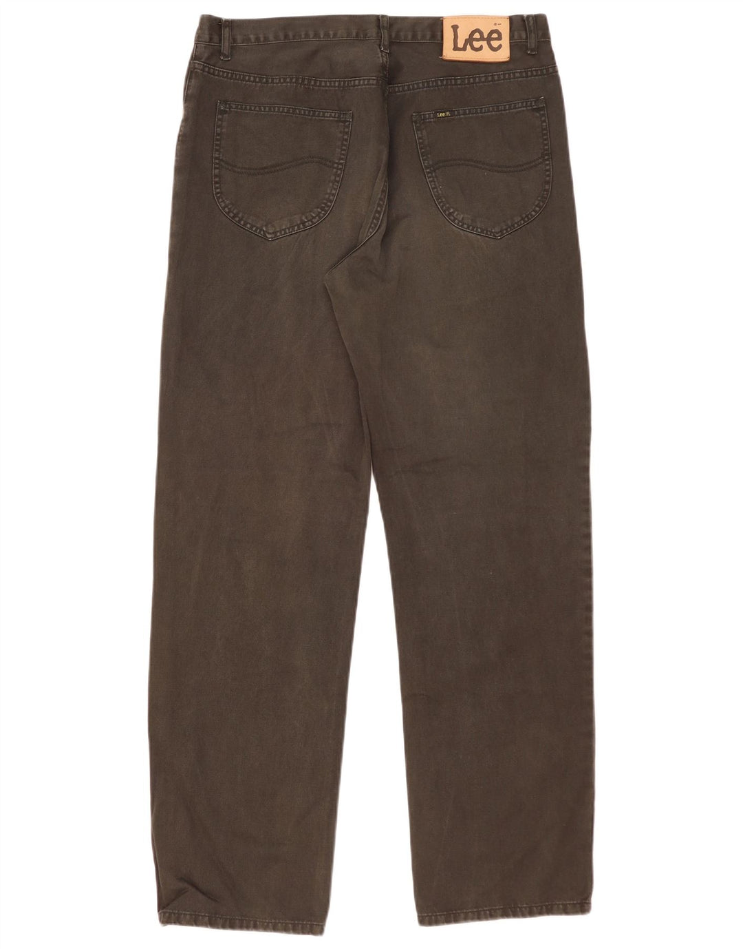 Мужские прямые джинсы Lee W34 L32, черный хлопок