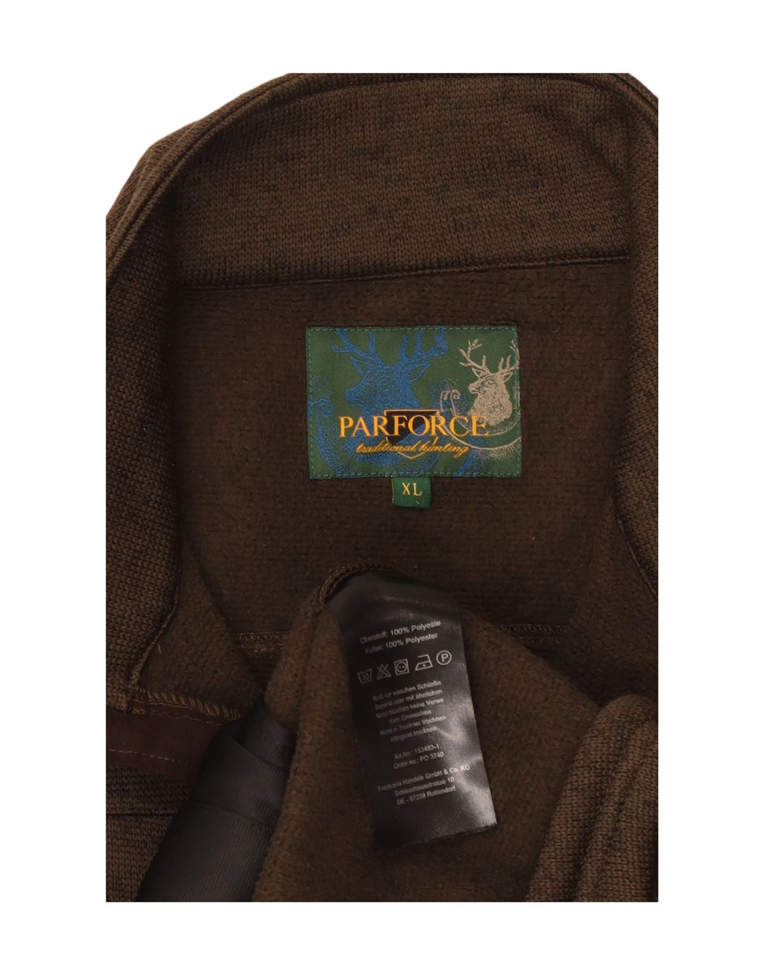 PARFORCE Мужской спортивный костюм Верхняя куртка XL Коричневый полиэстер
