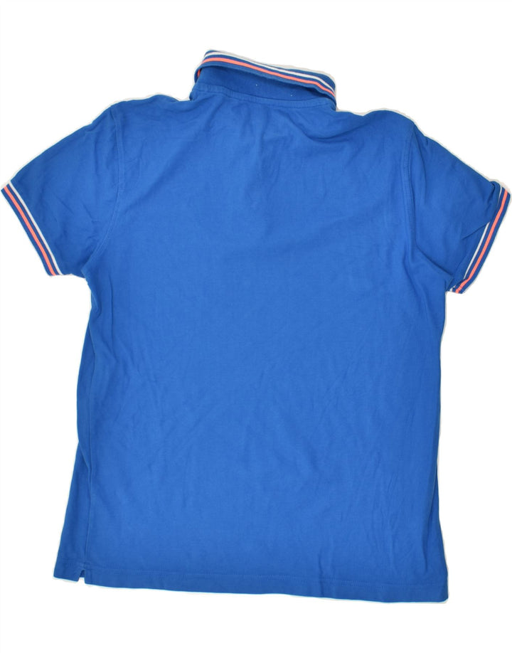 LOTTO Mens Polo Shirt Large Blue | Vintage Lotto | Thrift | Second-Hand Lotto | Used Clothing | Messina Hembry 