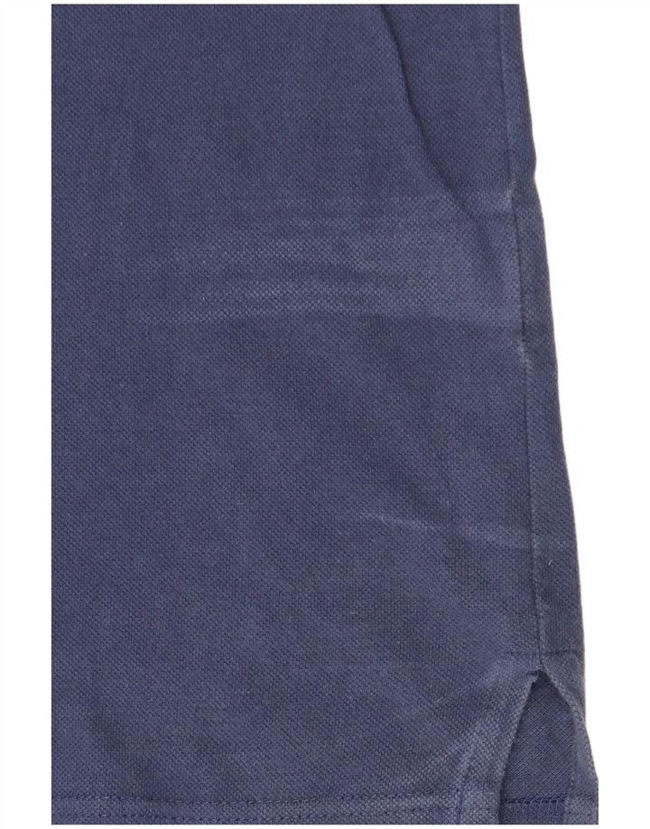 Мужская рубашка поло FRED PERRY, маленькая, темно-синяя