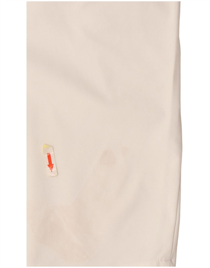 Мужские шорты чинос Adidas W34, большие белые, полиэстер