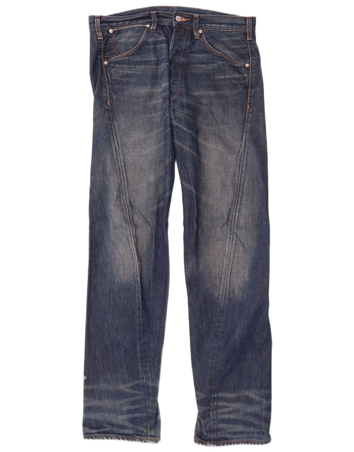 Мужские прямые джинсы Levi's W33 L33 синие