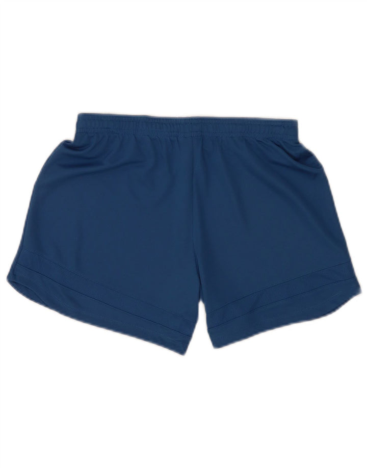 Женские спортивные шорты Nike Dri Fit UK 14, большие синие