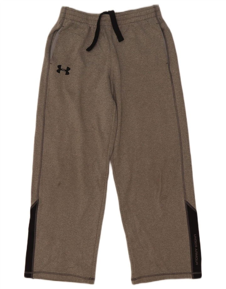 Спортивные брюки Under Armour для мальчиков 9–10 лет, средний серый цвет с цветными блоками