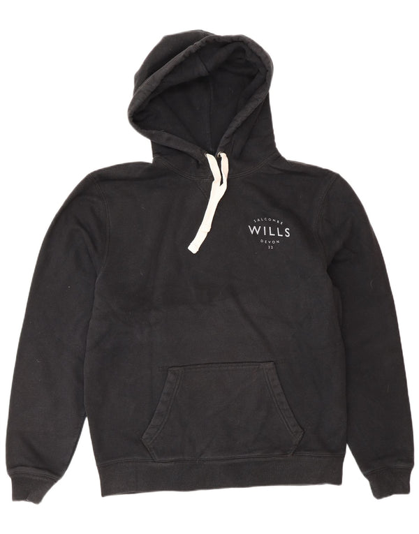 Мужской джемпер с капюшоном Jack Wills, большой черный, хлопок