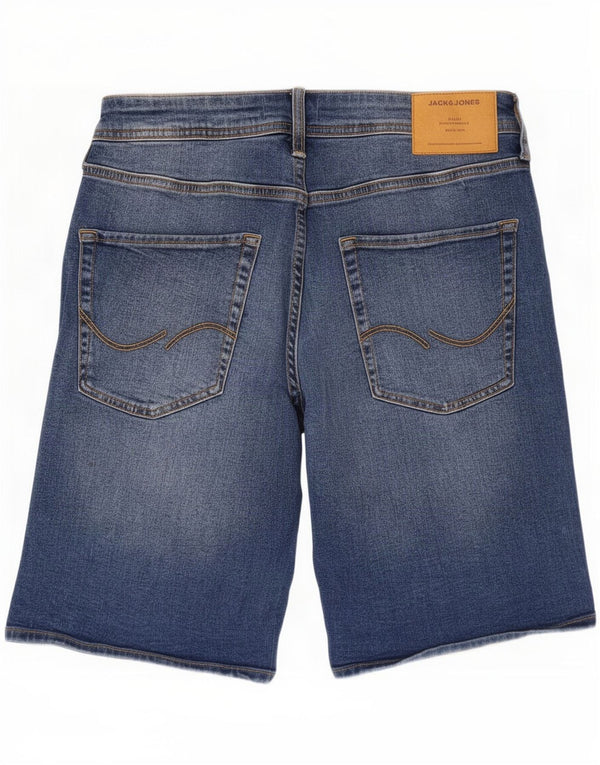 Мужские джинсовые шорты Jack & Jones Regular W30, синие, хлопок