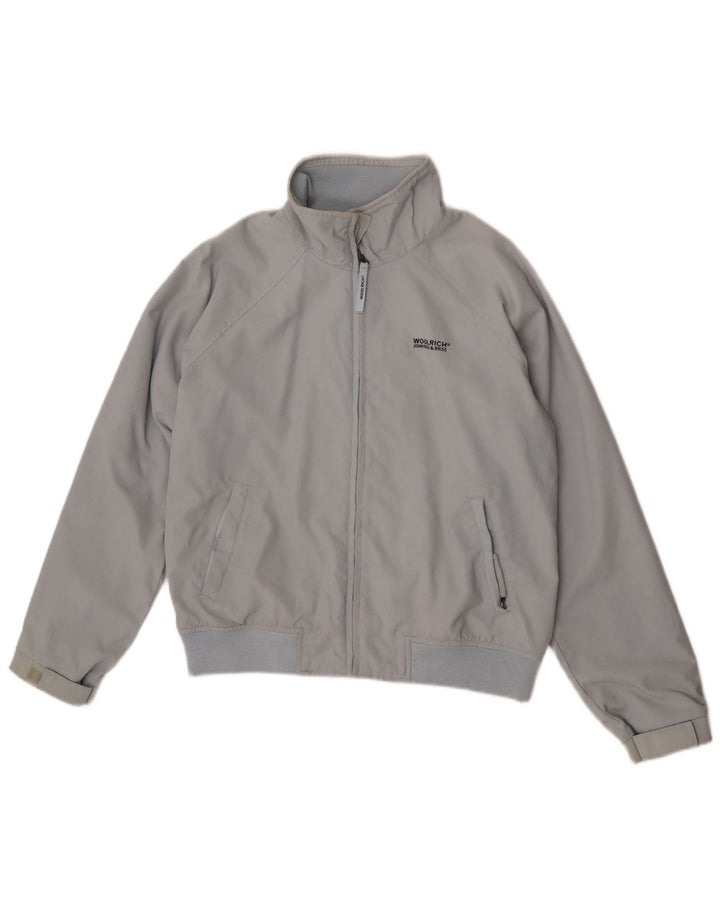 Куртка-бомбер Woolrich для мальчиков 13–14 лет, синяя, нейлон