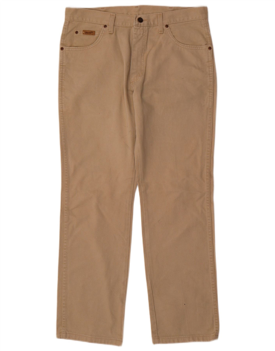 Мужские прямые джинсы WRANGLER Texas W34 L30, бежевый хлопок