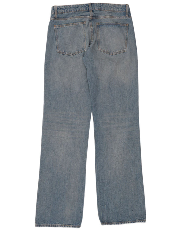 Женские прямые джинсы Zara EU 36 XS W26 L34, синий хлопок