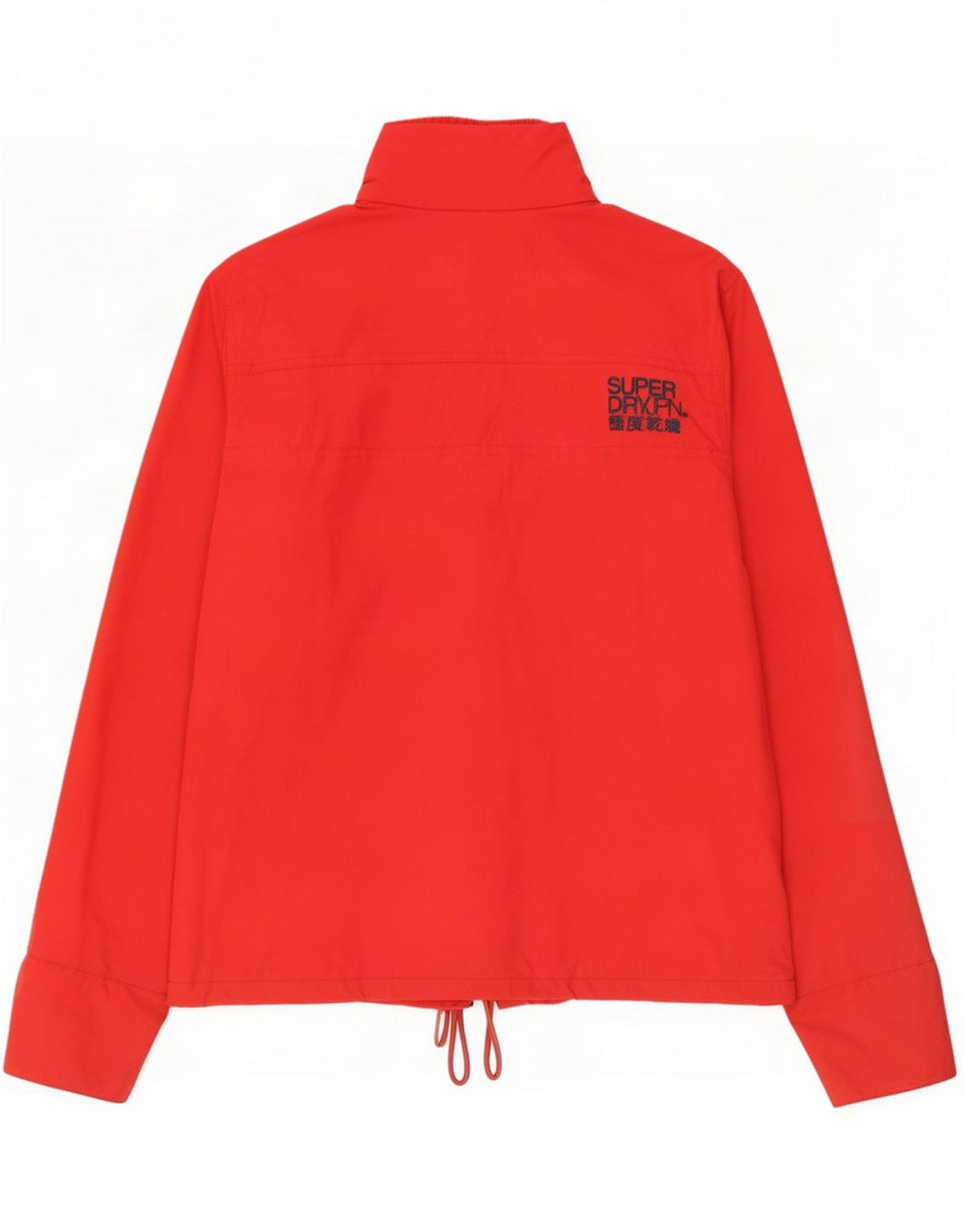 Женская дождевик Superdry UK 18 XL, красный нейлон