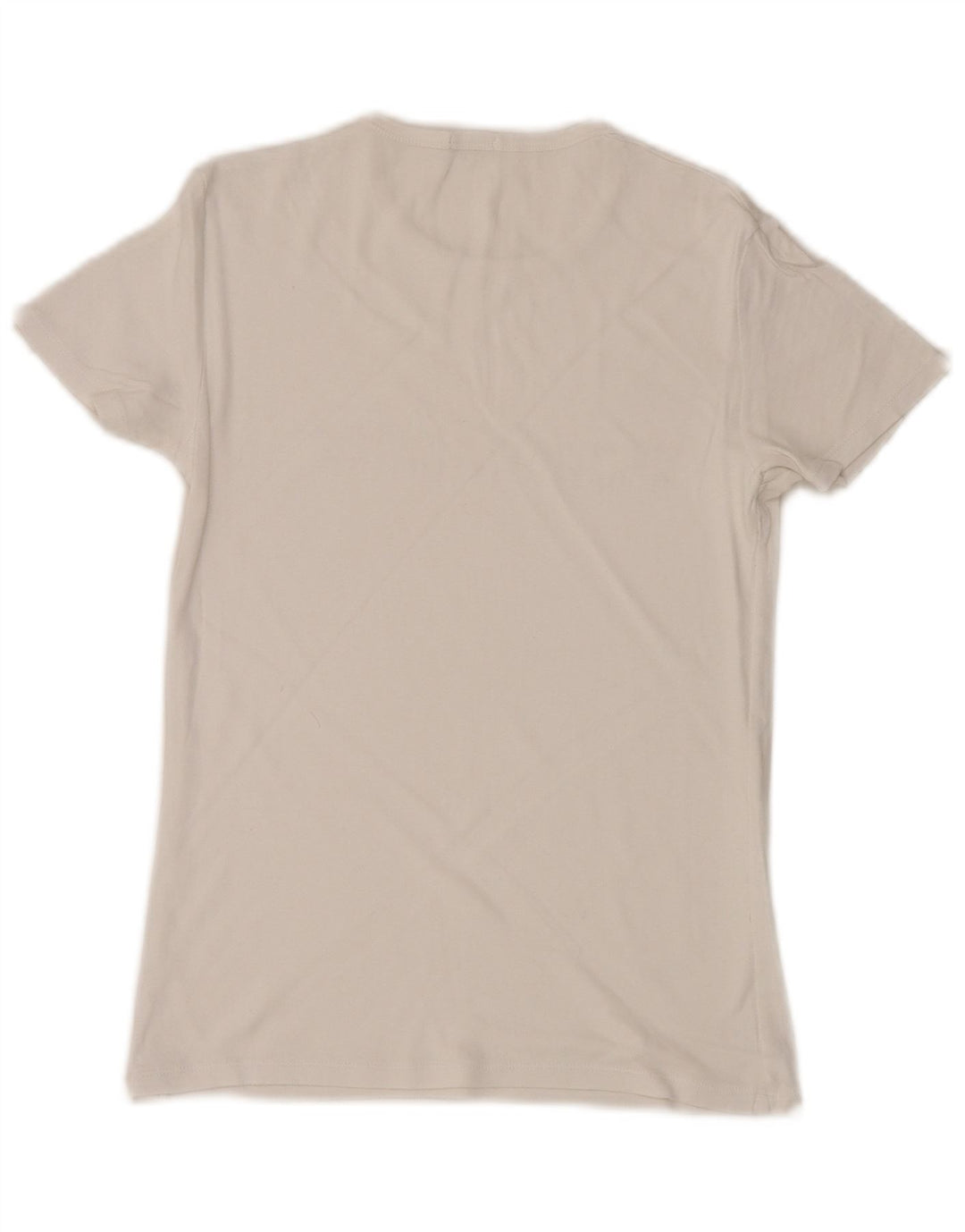 Женская футболка с рисунком BENETTON Top UK 8, маленькая, белая
