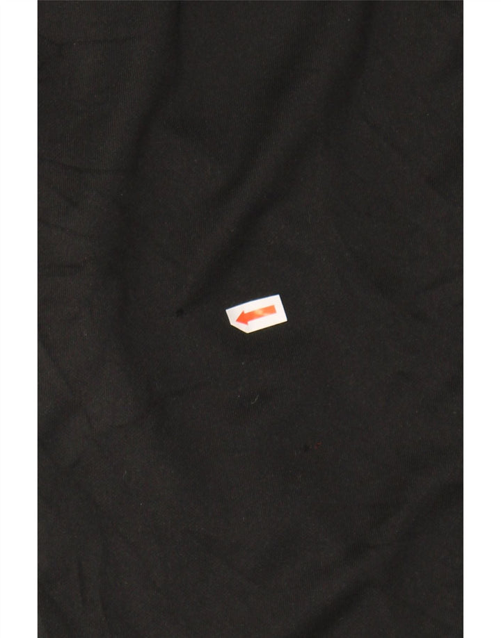 UMBRO Mens Tracksuit Trousers Small  Black Colourblock Polyester Vintage Umbro and Second-Hand Umbro from Messina Hembry 