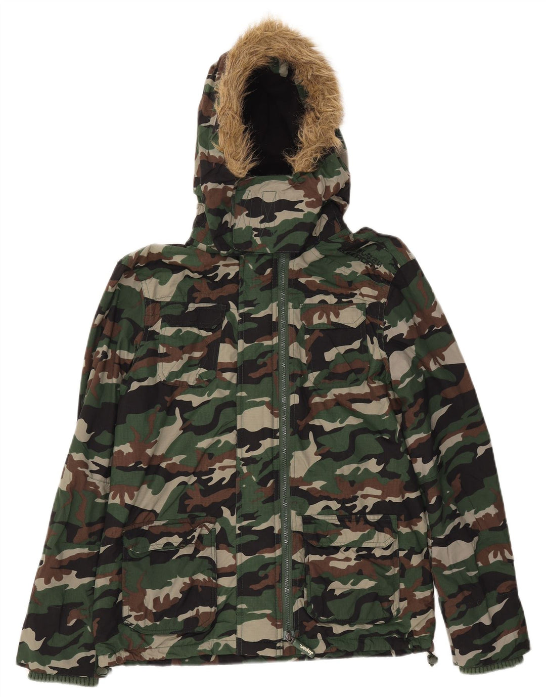 Мужская ветровка SUPERDRY The Windcheater UK 36, маленький цвет хаки