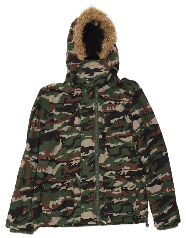 Мужская ветровка SUPERDRY The Windcheater UK 36, маленький цвет хаки