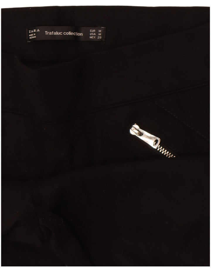 Женские укороченные леггинсы Zara Trafaluc Medium W28 L26, черные