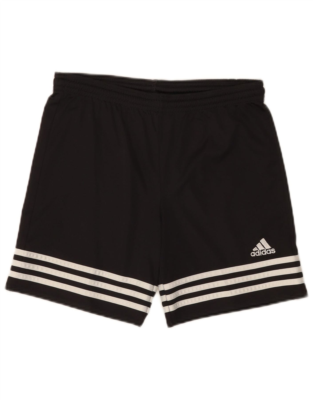Спортивные шорты Adidas Climalite для мальчиков 12–13 лет, большие черные полиэстеровые