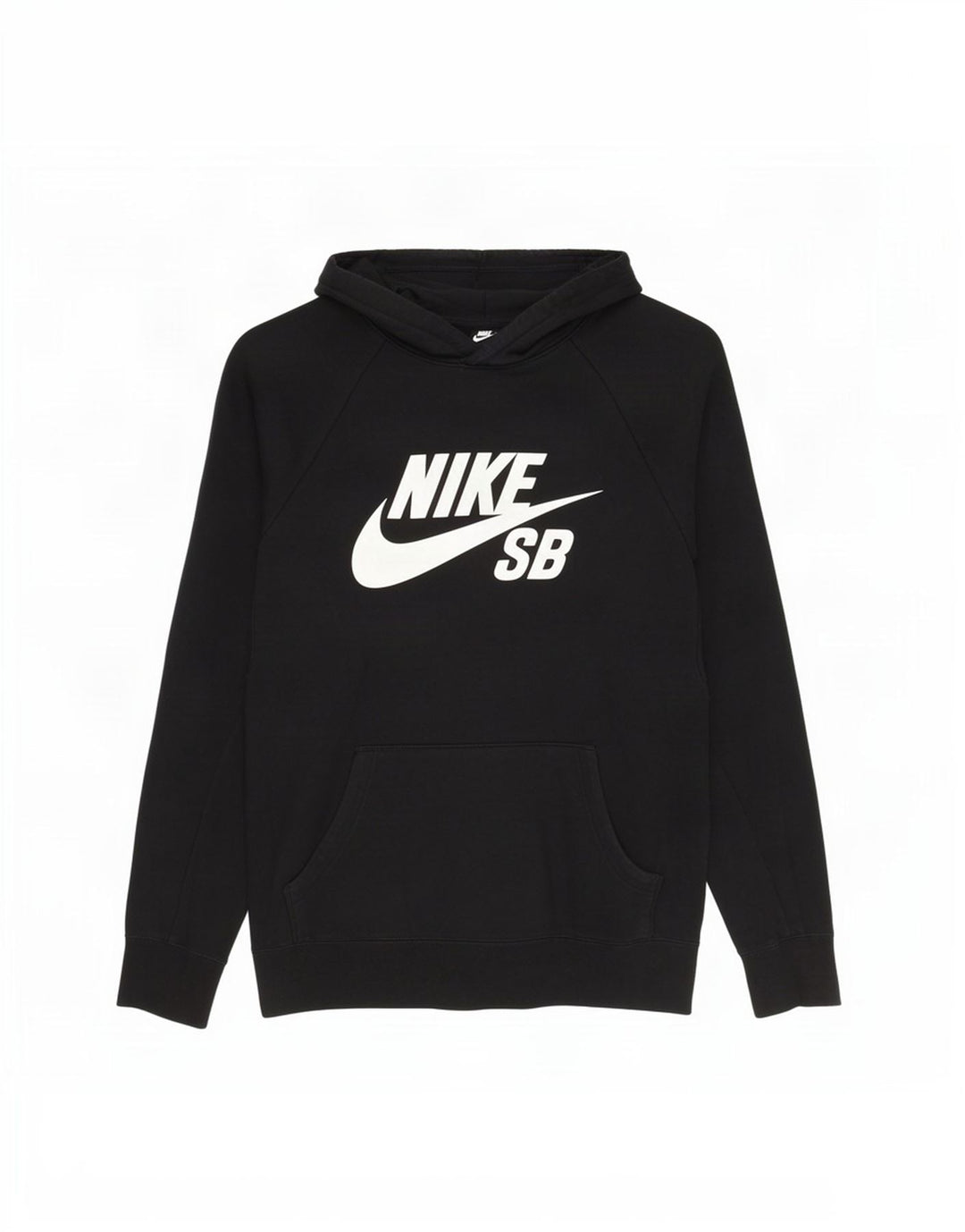Мужской джемпер с капюшоном с рисунком Nike, средний черный